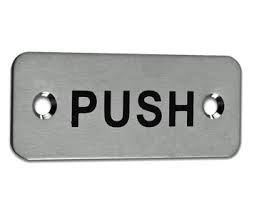 Push Door Symbol