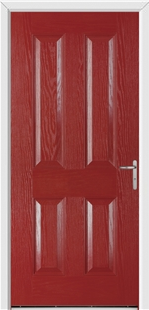 Richmond Red External Fire Doorset