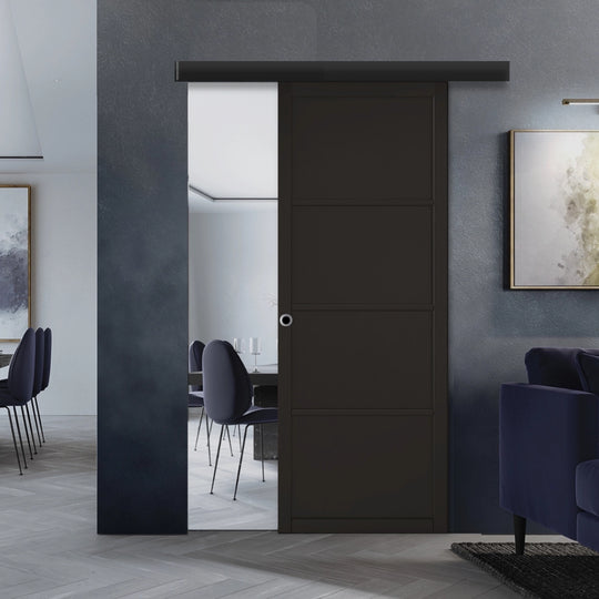 Soho 4 Panel Sliding Door with Pelmet