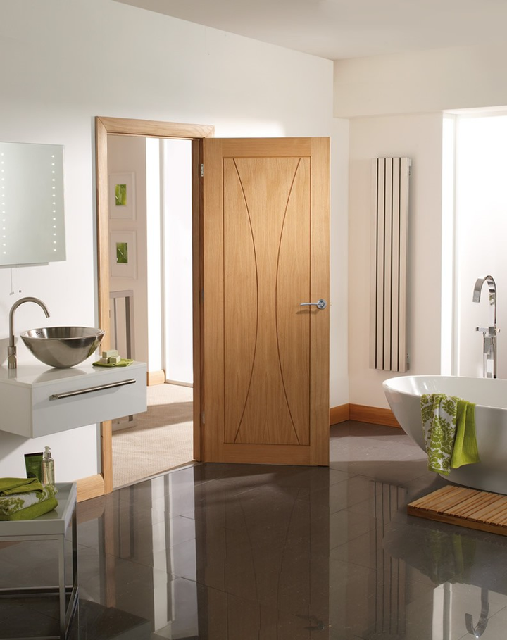 Sliding French Doors with Verona Glazed & Verona Panel Doors 