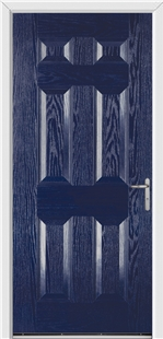 Warwick Blue External Fire Doorset