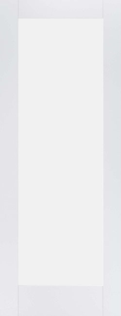 Pattern 10 White 1L Obscure Glazed Door