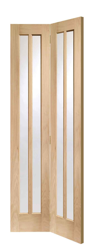 Oak Worcester Clear Glazed Bifold