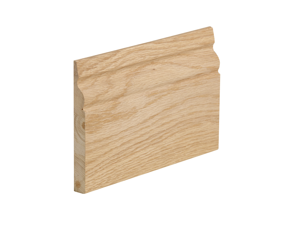 Ogee Profile Oak Skirting