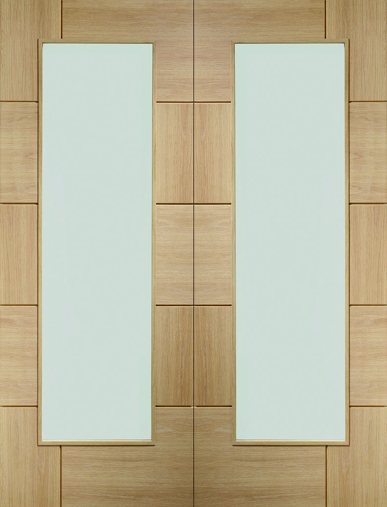 Ravenna Oak Custom Made Oak French Doors 