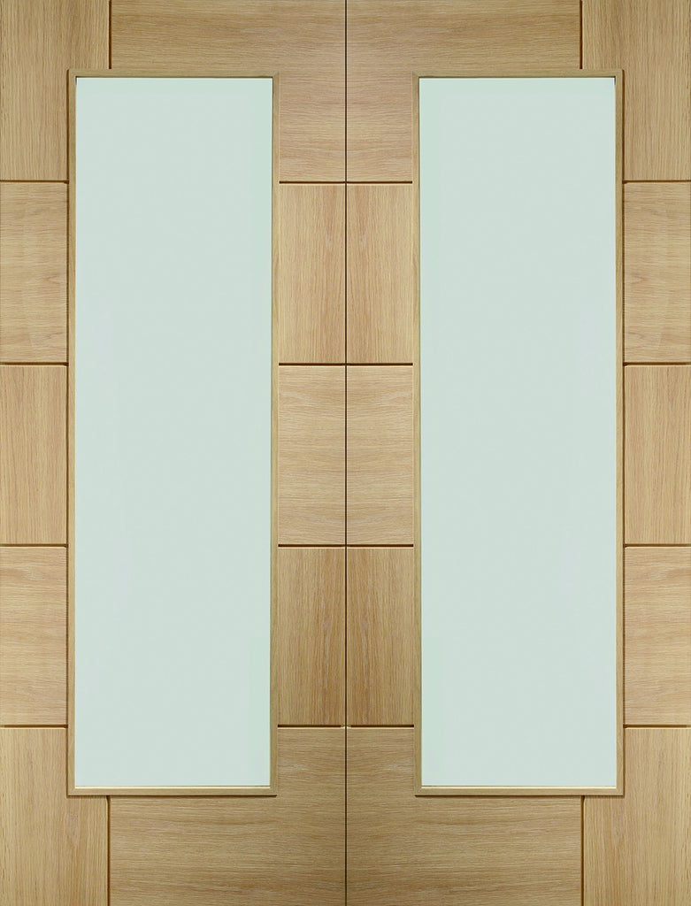 Ravenna Oak Custom Made Oak French Doors 