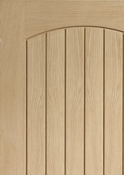 Sussex Oak Double Sliding Door System