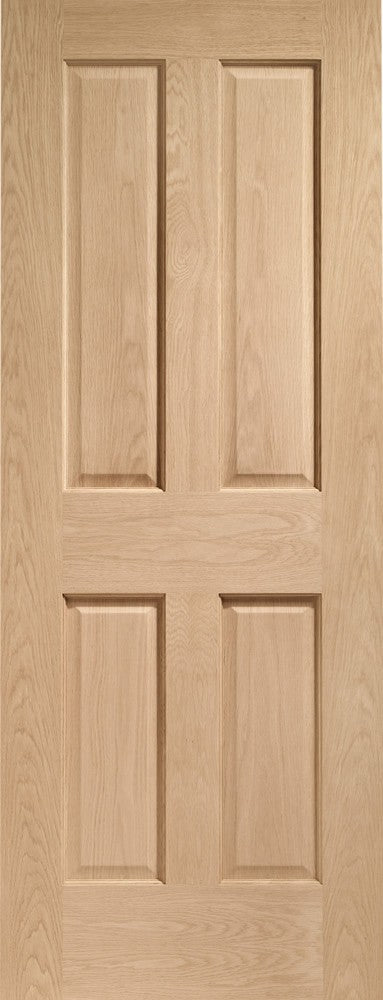 Victorian Oak Double Sliding Door System