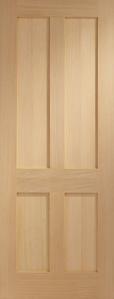 Victorian Oak Shaker Fire Rated Pocket Door System 