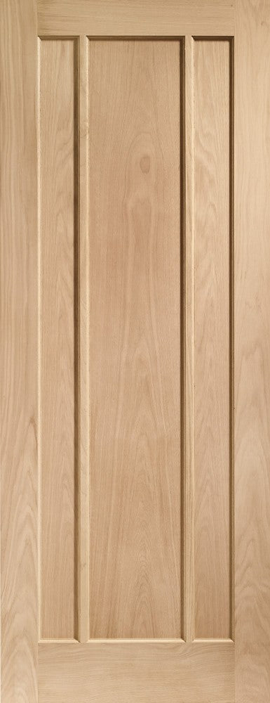 Worcester Oak Double Sliding Door System