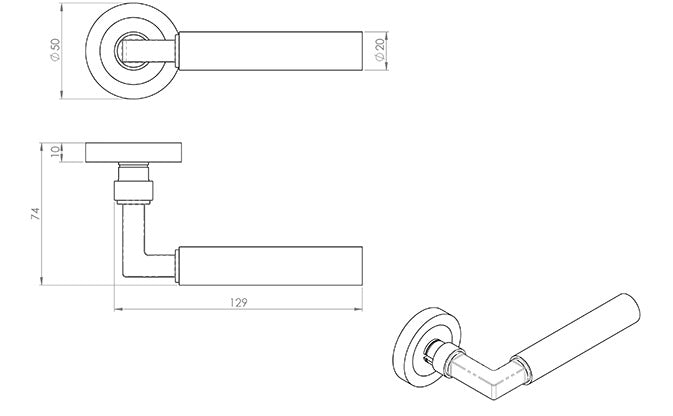 Amiata Lever on Rose Dimensions