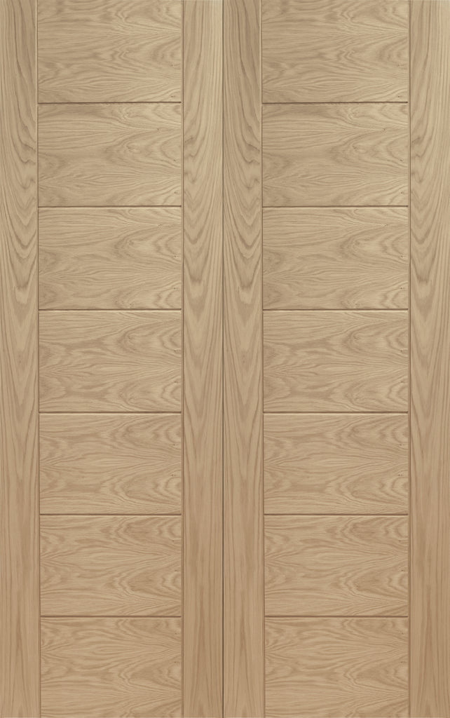 Palermo Oak Custom Made French Doors 