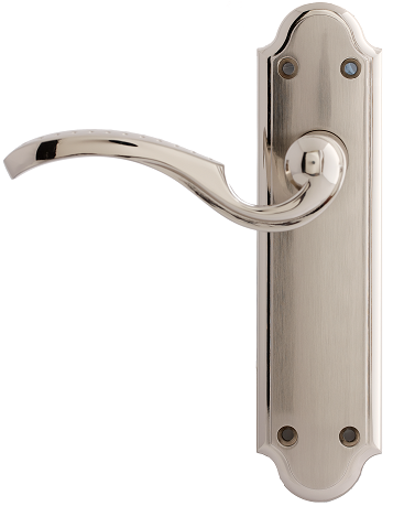 Aubetin Lever On Backplate Latch