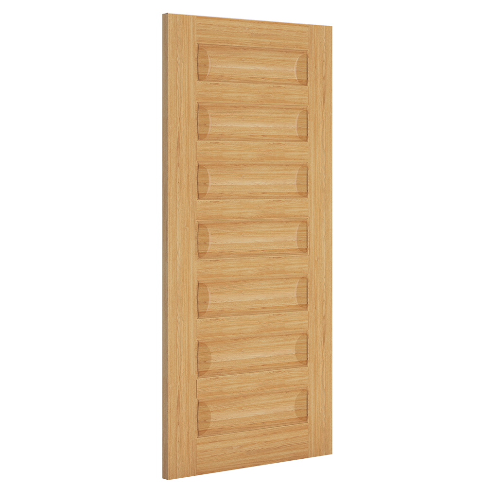 Biarritz Oak 7 Panel Interior Door