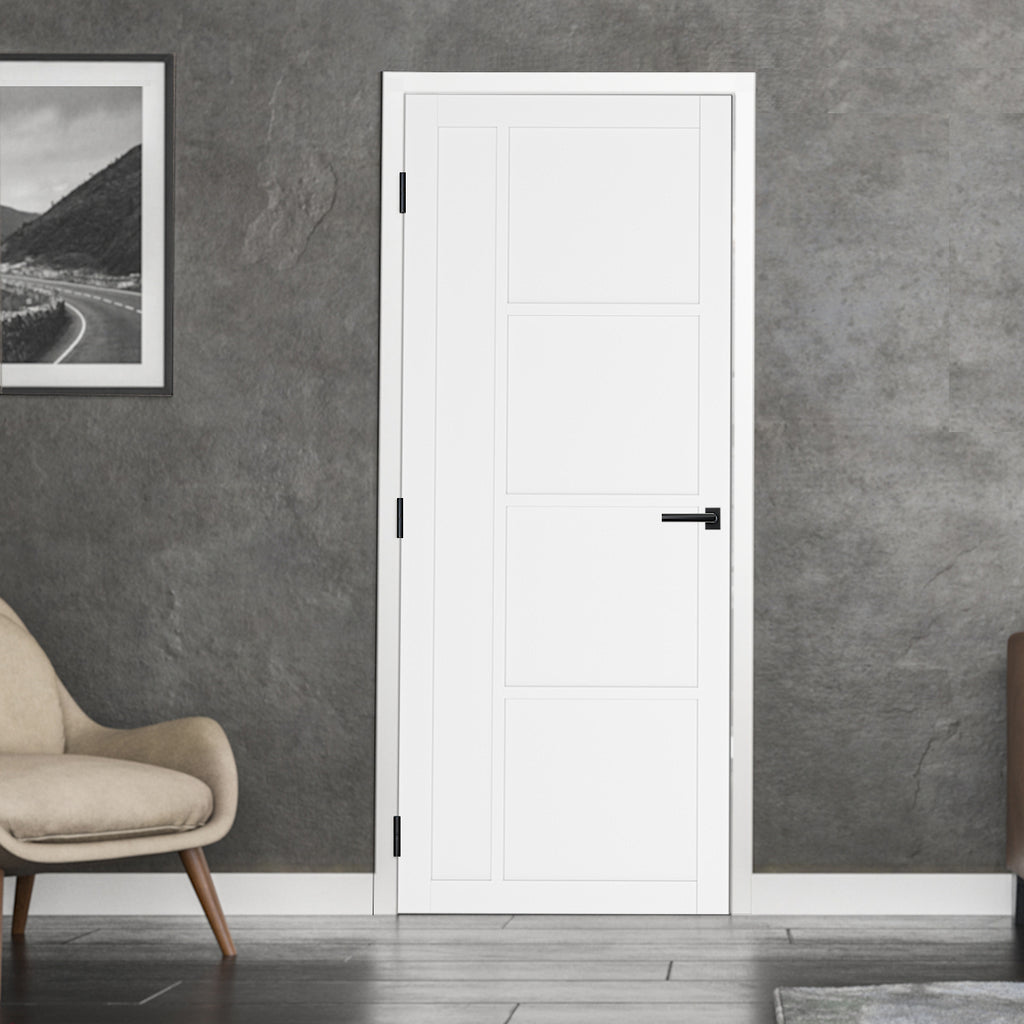 Enova White Industrial Style Door 