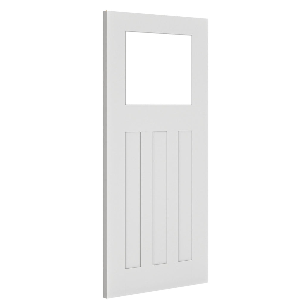 Cambridge Clear Glazed White Interior Door