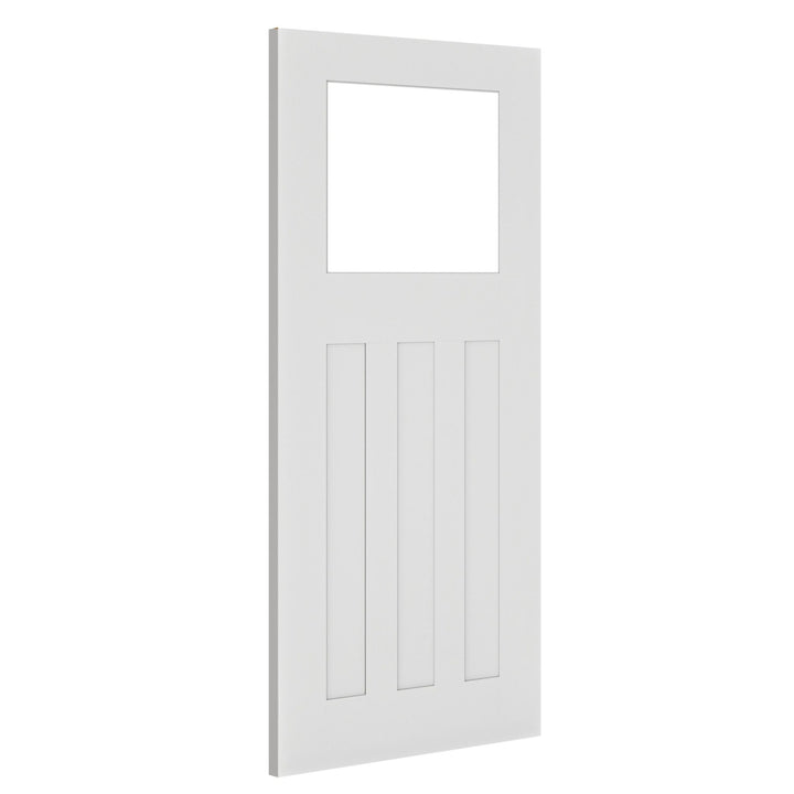 Cambridge Clear Glazed White Interior Door