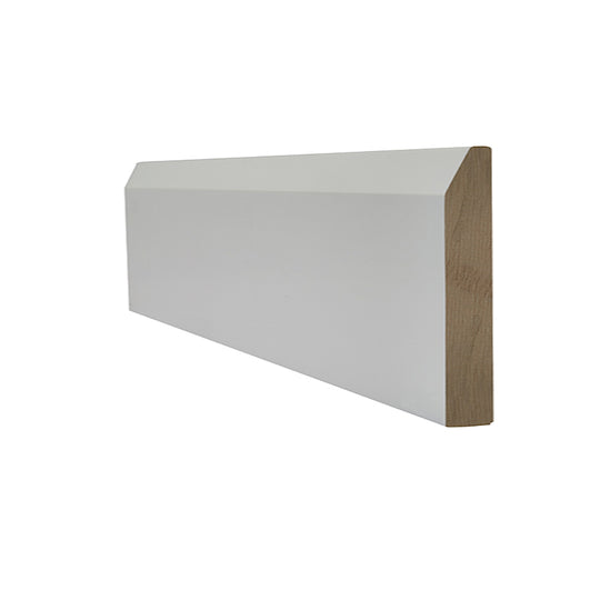 White Chamfered Skirting