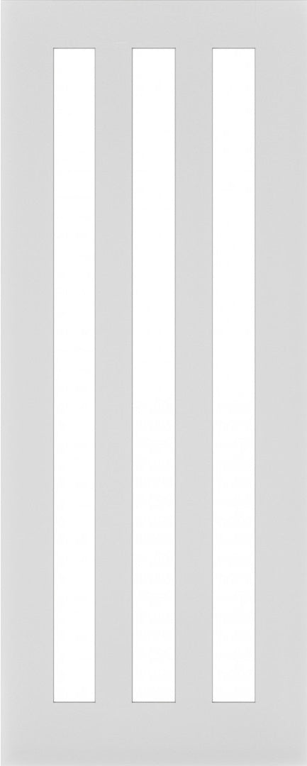 Chester White Clear Glazed Room Divider