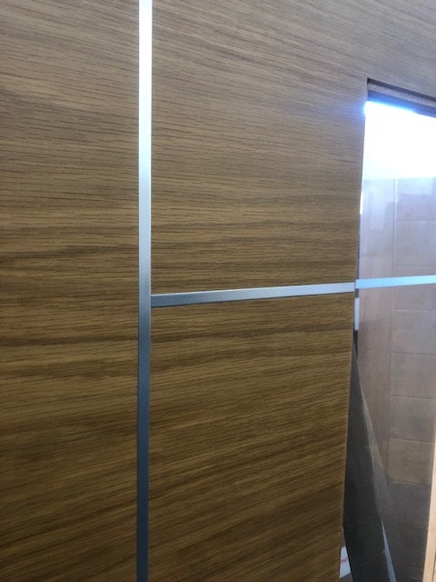 CLEARANCE Caserta Oak Glazed Internal Door 