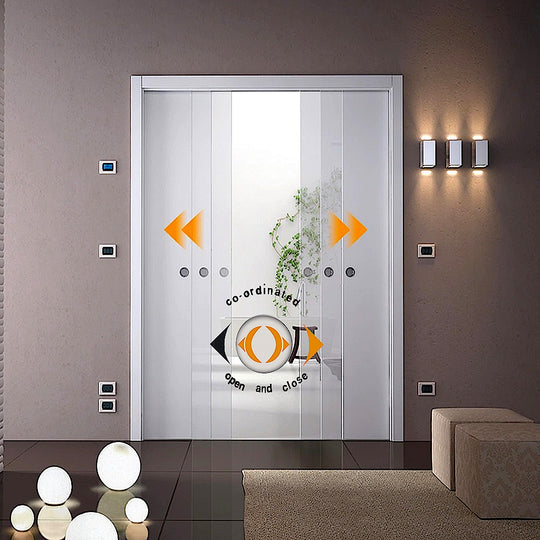 Pocket Door Double Door Co-Ordination System