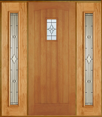 Cottage Oak Black Grand Entrance Style 2 