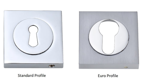 DC Square Key Escutcheon
