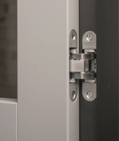 Modern Slimstile 80mm Clear Glazed Industrial Style Door
