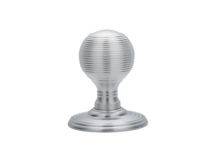 Reeded Knob on Rose