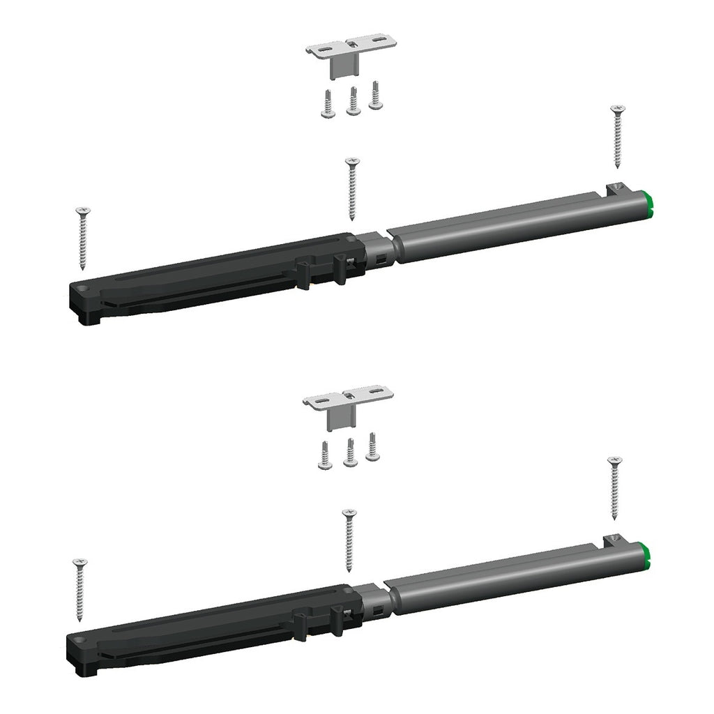 Soft Closing Mechanism For Double Pocket Doors