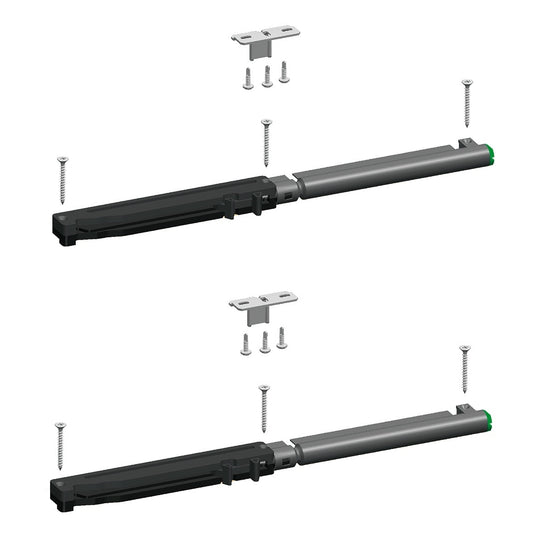 Soft Closing Mechanism For Double Pocket Doors