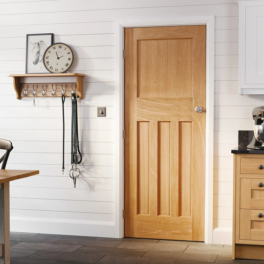 Oak DX 1930 Style Fire Door