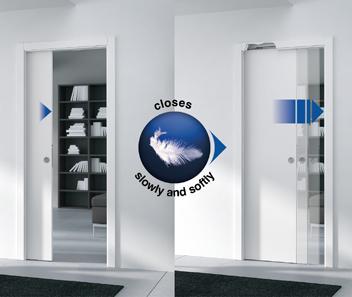 Soft Close Mechanism For Pocket Doors