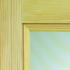  Vine DX Internal Vertical Grain Clear Pine Door Corner Profile