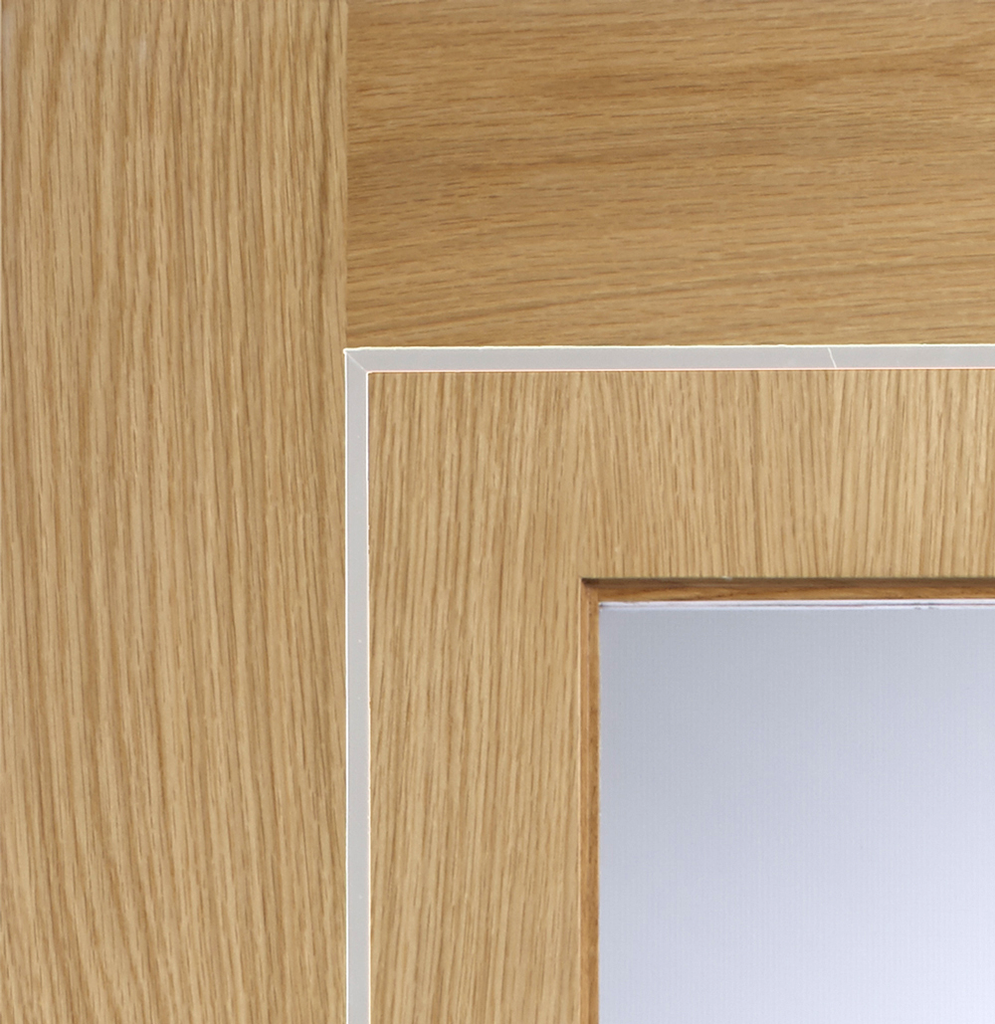 Varese Oak with Clear Glass Small Image