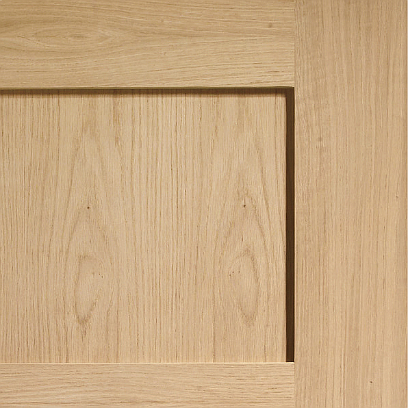 Oak Shaker 4 Panel Fire Door Panel