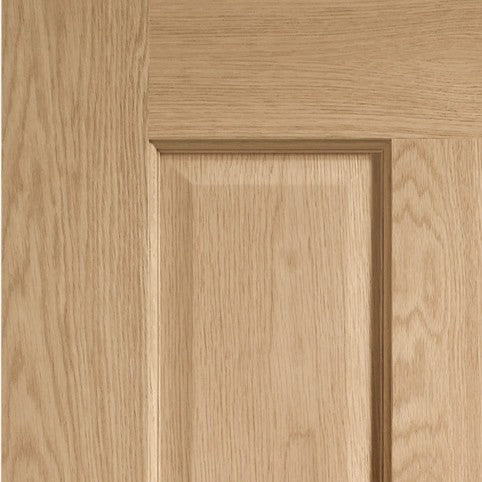 Victorian Oak Double Sliding Door System