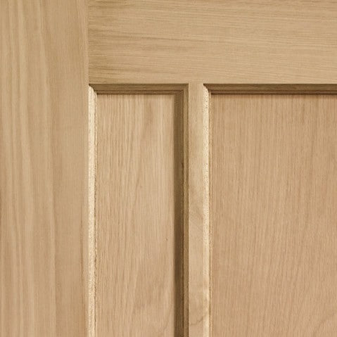 Worcester Oak Double Sliding Door System