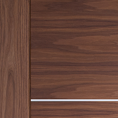 Portici Pre-Finished Walnut Door Small Image
