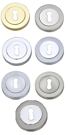 DC Round Key Escutcheons