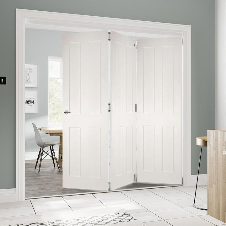 Eton White Primed Room Divider 