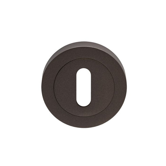 Varese Matt Bronze Lock Escutcheon