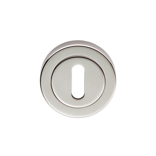 Varese Polished Nickel Lock Escutcheon