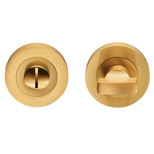 Varese Satin Brass Thumbturn & Release