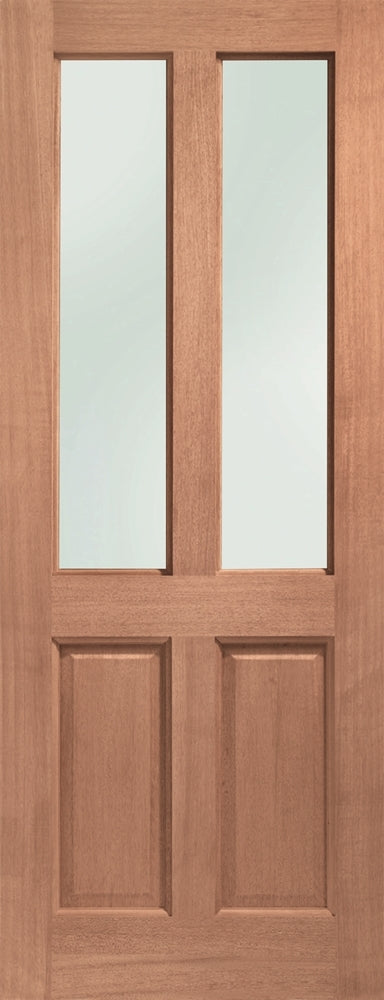 Malton Hardwood Obscure Glass Dowelled Single Glazed