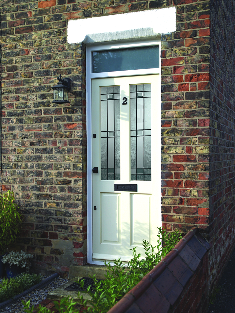 Malton Drydon Glazed M&T External Door In Situ