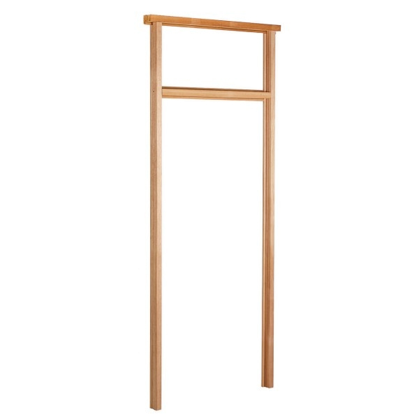 Solid Oak Fanlight Frame 