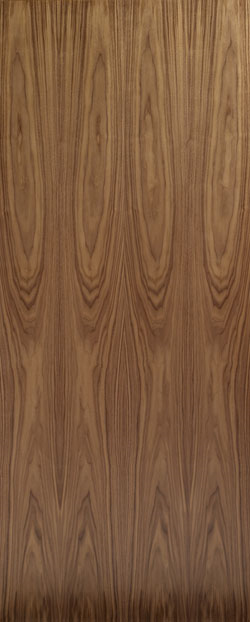 Flush Walnut Fire Door FD30