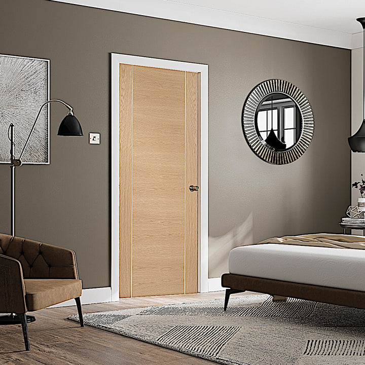 Forli Oak Fire Door