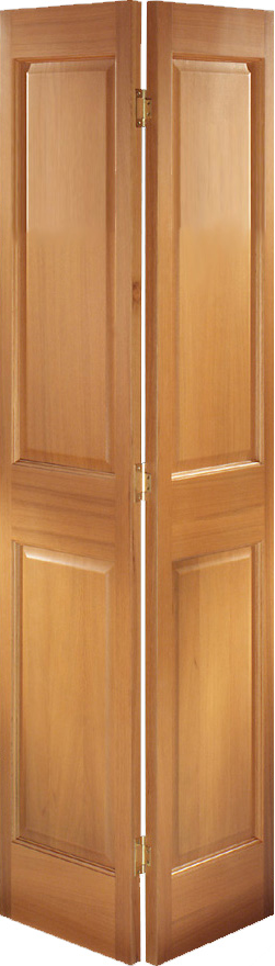 Fully Finished 2 Panel Oak Victorian Bifold